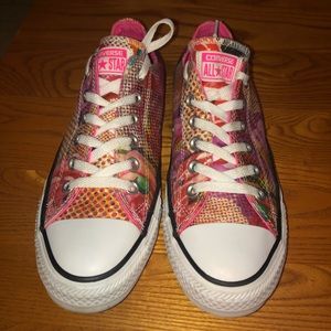 Pink Graphic Converse